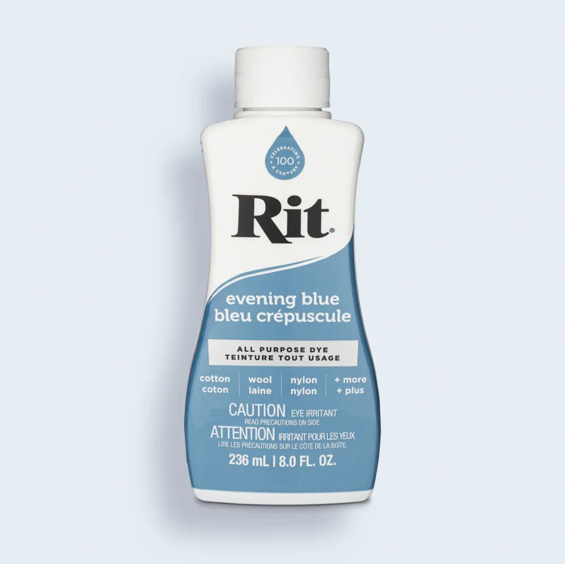 Rit all purpose dye in evening blue color