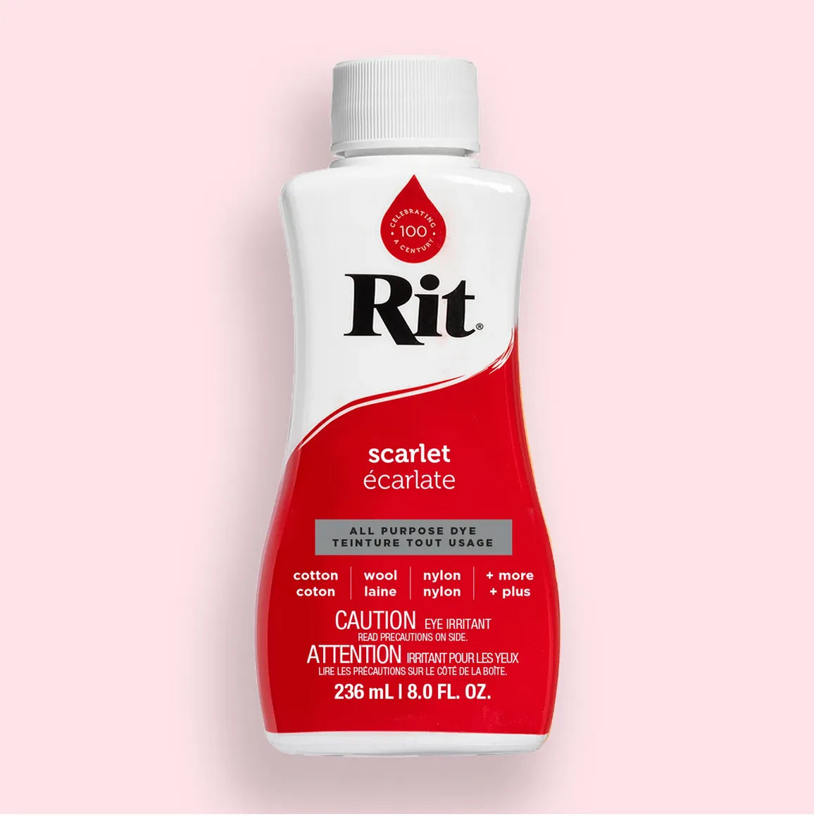 Rit all purpose dye in red color