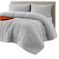 Grey 3pcs comforter