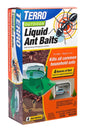 Box of Terro Liquid Ant Baits with ant graphics on a white background