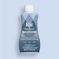 Smoky Blye Rit DyeMore synthetic fiber dye bottle on a light blue background